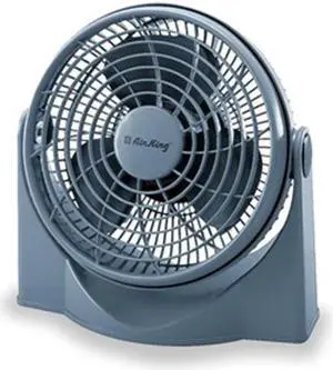 Portable Pivot Fan, 13-1/4 In. H, 13 In. L