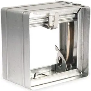 Square Fire Damper, 15-3/4 In. W