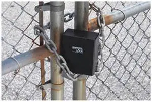 Chain Lock Guard with Lock