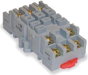 SQUARE D 8501NR82 Rlay Socket,Standrd,Square,11 Pin,300VAC