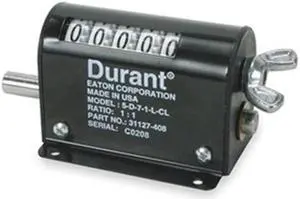 EATON 5-D-7-1-R-CL Counter,Mechanical,Clockwise Roation