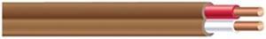 Southwire T-Stat Cbl,2 Cond,18AWG,Comm,Brn,500ft 553020507