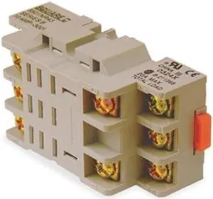 SCHNEIDER ELECTRIC 8501NR43 Rlay Socket,Standrd,Square,11 Pin,250VAC