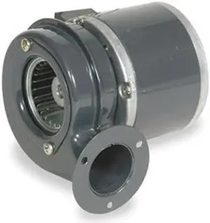 DAYTON 1TDN2 Round OEM Blower, 3300 RPM, 1 Phase, Direct Drive, Steel 1 Speed