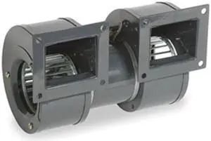 DAYTON 1TDR5 Rectangular OEM Blower, 1350 RPM, 1 Phase, Direct Drive, Steel 1
