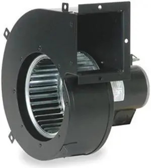 DAYTON 1TDV4 Rectangular OEM Blower, 1650 RPM, 1 Phase, Direct, Rolled Steel