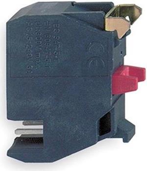 SCHNEIDER ELECTRIC ZBE1024 Contact Block,1NC Slow Break,22mm