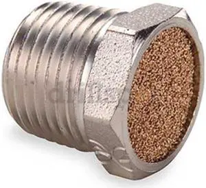 SPEEDAIRE 1EJU1 Breather Vent,1 In NPT,1 In Hex