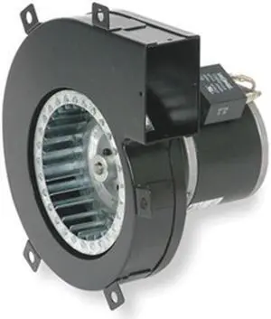 DAYTON 1TDV1 Rectangular OEM Blower, 2380 RPM, 1 Phase, Direct, Rolled Steel