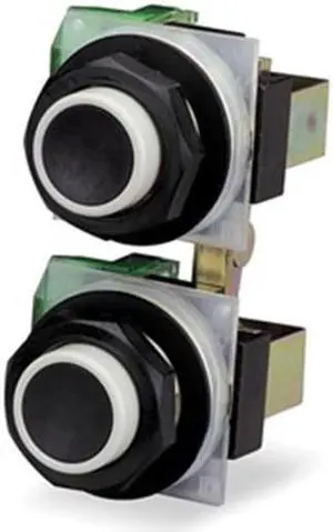 SQUARE D 9001SKRU11 Pendant Pushbutton, 30mm, Maintained