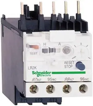 SCHNEIDER ELECTRIC LR2K0314 Ovrload Rely,5.50 to 8A,Class 10,NEMA 10