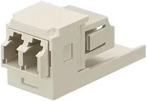Panduit Jack,Mini Com,Cat 5e,White  CJ5E88TWH