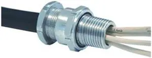 APPLETON ELECTRIC TC075028 Cable Connector,3/4 In,Straight,Silver