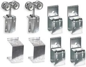 ZORO SELECT 4PE60 Hanger, Bracket Kit, 2-1/8"L