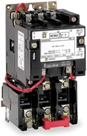 SQUARE D 8536SBO2V01S Magnetic Motor Starter, Non-Reversing, No Auxiliary