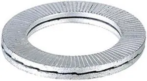 Lock Washer, Stl, Fits M18, 3.4mm Th, Pk 100