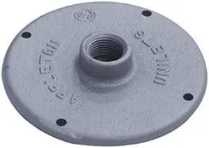 APPLETON ELECTRIC JBK-50 Conduit Body Cover,1/2 in. Hub,JB Series