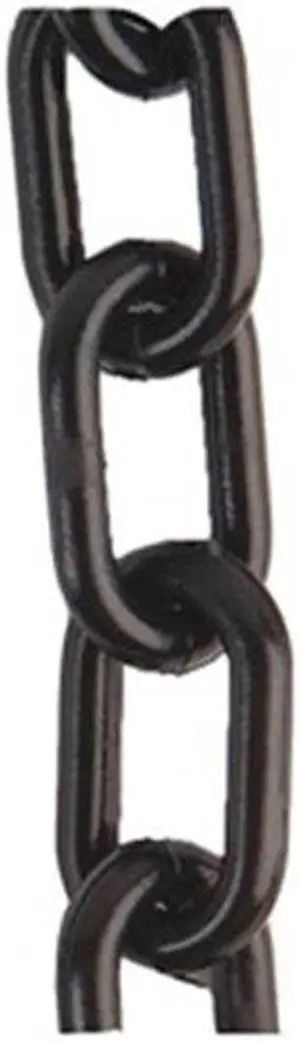 MR. CHAIN 30003-100 Plastic Chain,1-1/2 In x 100 ft,Black