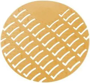 AIR WORKS AWUS007-BX Urinal Screen,Round,Mango,PK60