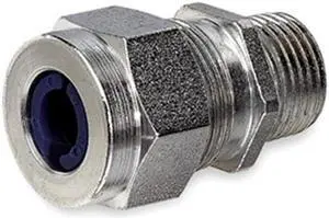 HUBBELL WIRING DEVICE-KELLEMS SHC1052ZP Liquid Tight Connector,1-1/4 in,Straight