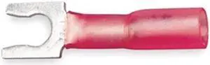 3M MH18-10FLX 22-18 AWG Heat-Shrink Locking Fork Terminal #10 Stud PK25