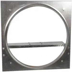 DAYTON 10E033 Exhaust Fan Venturi Frame,16x16,Galv