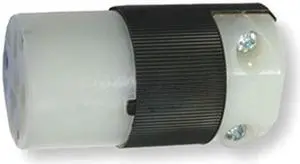 HUBBELL WIRING DEVICE-KELLEMS HBL5469C Straight Blade Connector, 6-20R, 20 A, HUBBELL WIRING DEVICE-KELLEMS HBL5469C Straight Blade Connector, 6-20R, 20 A,