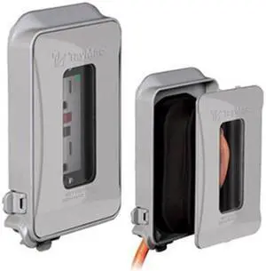TAYMAC MM1410W 2 Gangs -Gang Vertical Weatherproof Cover, ,Polycarbonate
