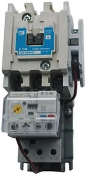 EATON AN19DN0C5E045 Nonreversing NEMA Magnetic Motor Starter, No Enclosure NEMA