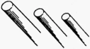 ZORO SELECT 510 Music Wire,Spring Steel,0.218 in.dia,PK4