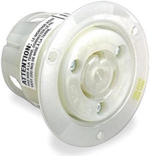 HUBBELL HBL3335C 30A Flanged Locking Receptacle 3P 3W 125/250VAC