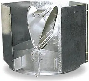 DAYTON 166221A Discharge Cap,26-3/32 In. H,32 In. W