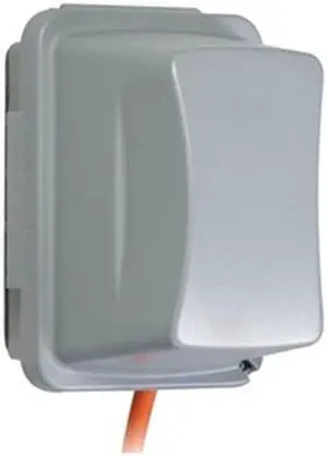 TAYMAC MM710G 1 Gang -Gang Multi-directional Weatherproof Cover, ,Polycarbonate