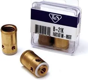 T&S BRASS B-21K Spindle Kit, Incl LH/RH Inserts, Gaskets