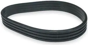 DAYTON 3HEZ7 4/B128 Banded V-Belt, 131-3/4" Outside Length, 2-2/3" Top Width,