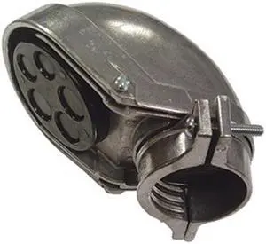 Raco Caps,Aluminum,Overall L 3 9/32in  2404