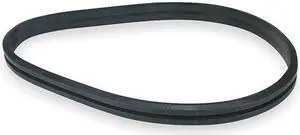 DAYTON 3HEZ2 2/B62 Banded V-Belt, 65-3/4" Outside Length, 1-1/3" Top Width,