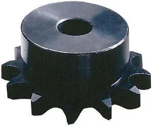 TSUBAKI 80B21 Sprocket, Plain, 80 Chain Size, 1 Bore Dia., 21 # of Teeth