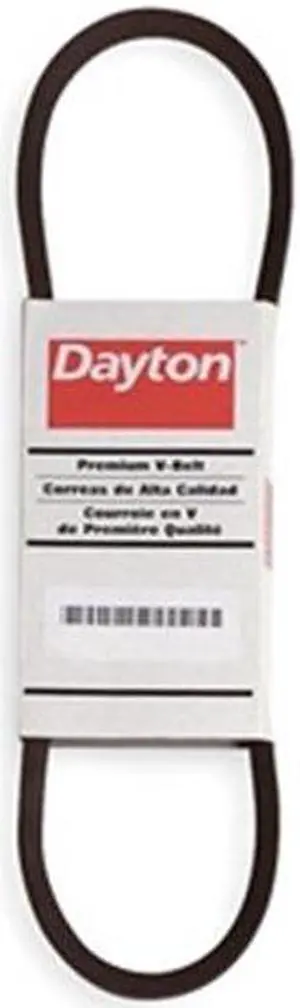 DAYTON 13W531 BX88 Cogged, Classical V-Belt, 91 in Outside Length, 21/32 in Top