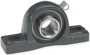 DAYTON 3FCP5 Pillow Block Bearing,Ball,1-1/8" Bore