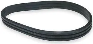 DAYTON 3HFA4 3/B100 Banded V-Belt, 103-3/4" Outside Length, 2" Top Width, 1/2"