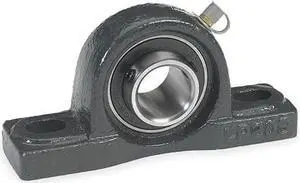 DAYTON 3FCR3 Pillow Block Bearing,Ball,1-5/8" Bore