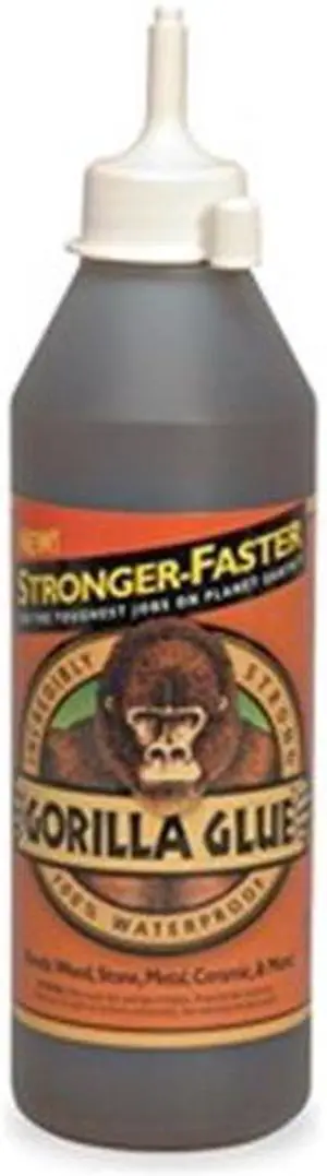 GORILLA GLUE 5001803 Epoxy Adhesive, Yellow, 24 hr Full Cure, 18 oz, Syringe