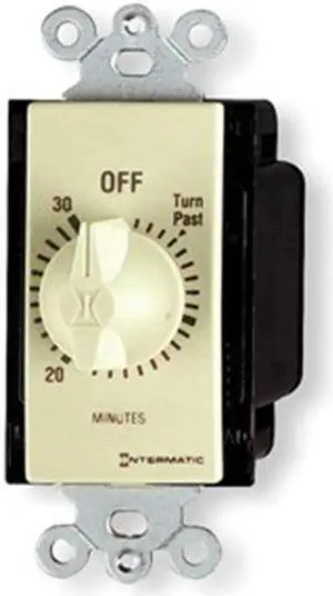 INTERMATIC FD30MC Timer,Spring Wound