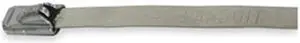 PANDUIT MLT4S-CP316 Cable Tie, 14-1/2 in L, 4 in Max Bundle Dia., Silver, 316