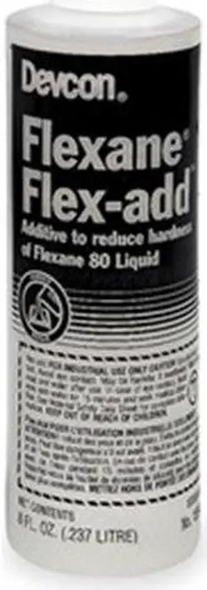 DEVCON 15940 Acrylic Adhesive, Flexane Flex-Add Series, Amber, 8 fl oz, Bottle