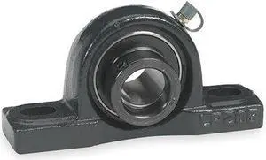 DAYTON 3FCT4 Pillow Block Bearing,Ball,1-1/8" Bore