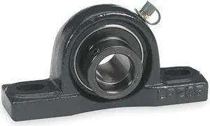 DAYTON 3FCU6 Pillow Block Bearing,Ball,2-7/16" Bore