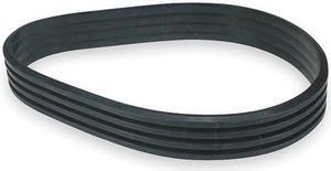 DAYTON 3HFA5 4/B136 Banded V-Belt, 139-3/4" Outside Length, 2-2/3" Top Width, 4