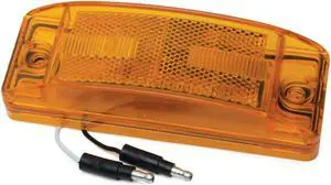 RoadPro 6"x2" LED Light with Replaceable Lens, Amber RP-1284A